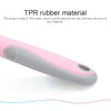 Dog Comb, Stainless Steel, Double-Sided, Pink, 17cm