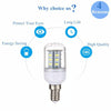 E14 2.5W 24 LEDs SMD 5730 LED Corn Light Bulb, AC 110-220V (White Light)