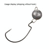 10pcs Fast Hanging Lead Pendant Lure Insertion Lead Inverted Lead, Specification: 18g