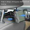 Car Seat Telescopic Bracket Car Rear Pillow Mobile Phone Bracket, Colour: 06 Upgrade Version Red