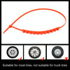 10 PCS Car Tire Emergency Single Grid Anti-skid Chains Tyre Anti-slip Chains