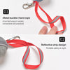 Pink Dog Poo Bag Dispenser with Cutter & Reflective Strip