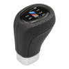 For BMW 3 Series E92 LCI Coupe 2008-2013 Square Car Gear Lever Leather Gear Shift Knob, Style:5 Speed
