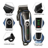 Surker SK-803 High-power LCD Hair Clipper Plug-in Dual-use Electric Clippers(Blue)