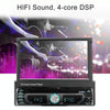 1705AD HD 7 inch 1 Din Universal Car DVD MP5 Player GPS Navigation Multimedia Player Bluetooth Stereo Radio, Support FM & WiFi, Africa Map
