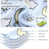 6 Layer Baby Diaper Waterproof  Reusable Cloth Diapers Baby Cotton Training  Underwear Pants Diaper L12-18KG(Giraffe)