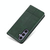 For Samsung Galaxy A56 5G AZNS Magnetic Calf Texture Flip Leather Phone Case(Dark Green)