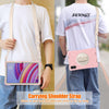 For Xiaomi Redmi Pad Pro 12.1 Rotatable Holder Silicone Hybrid PC Tablet Case with Shoulder Strap(Cherry Blossom Pink)