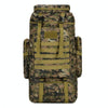 56-75L Large Capacity Travel Hiking Bag Waterproof and Scratch-resistant Backpack(CP Camouflage)