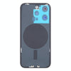 iPhone 16 Pro Max Back Glass Cover with Lens Cover - Black