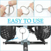 4.5mm 316 Stainless Steel Marine Hardware Spring Safety Stop, Specifications: 240mm Rope