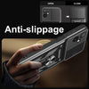 For Samsung Galaxy M06 5G / F06 5G Sliding Camera Cover Design TPU+PC Phone Case(Green)