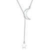 Stars Moon S925 Sterling Silver Necklace