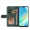 For Samsung Galaxy A26 5G Global Dual-color Splicing Flip Leather Phone Case(Green)