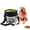 Dog Treat Training Pouch Bag, Black - Waist, Shoulder, Foldable
