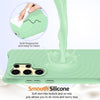 For Samsung Galaxy S25 Ultra 5G Wave Texture MagSafe Magnetic Liquid Silicone Phone Case(Green)