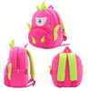 Vegetable Fruit Series Cartoon Plush Kids Backpack Children School Bags(Avocados)