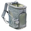 LDLC Pet Carrier Backpack, Breathable, Foldable, Grey, Medium