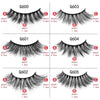 ShiDiShangPin 5 Pairs Mink Fake Eyelashes With Tweezers(G603)