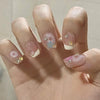 24pcs/box Handmade Nail Glitter Nail Jelly Glue Finished Patch, Color: BY1154(Wear Tool Bag)