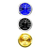 Night Light Car Thermometer Metal Ornaments(Blue Thermometer)