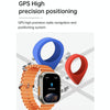 WS12 ULTRA 2 2.2 inch Sport Smart Watch, Support Payment Code / Bluetooth Call / Sleep / Blood Oxygen / Heart Rate / Blood Pressure Health Monitor(Black)