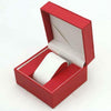 Flip Watch Box Bracelet Gift Packaging Storage Box(Red)