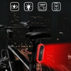Bike Warning Tail Light 1080P WiFi Camera Recorder Waterproof Bicycle Rear Light for Riding Cycling, Spec: Rotate Mount