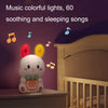 Children Singing Puzzle Luminous Rabbit Early Education Learning Machine(Pink)