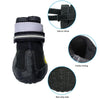 Waterproof Dog Boots Size 6 (Red) - Paw Protection Shoes