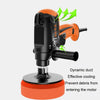 Car Beauty Sealing Glaze Polishing Machine Tile Repair Waxing Machine With Sponge Set, Model: 220V UK Plug