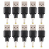 10 PCS 4.0 x 1.7mm Male to USB 2.0 Male DC Power Plug Connector