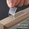 20 Packs Transparent Non-marking Sticker No Residual Strong High-viscosity Double-sided Tape