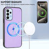 For Samsung Galaxy A23 4G / 5G CX01 Detachable Magsafe Magnetic Card Bag Phone Case(Light Purple)