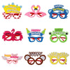 2 PCS Funny Glasses Birthday Party Cartoon Decoration Photo Props, Shape: Happy Birthday Dot