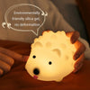 ZD-27 Cute Hedgehog Night Light Timer Dimming USB Bedside Lamp, Style: Remote Control