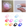 10pcs Dummy Pacifier Holder Clip Adapter Ring Button Style Pacifier Adapter(C14)