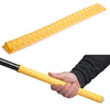 1m Fish Rod Heat Shrinkable Hand Handling Insulation Non-Slip Waterproof Sleeve, Specification: Diameter 30mm(Yellow)