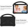 For Lenovo Tab M10 HD 2020 X306X EVA Flat Anti Falling Protective Case Shell with Holder(Black)