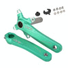 JIANKUN IXF Mountain Bike Hollow Crank Modified, Style:Left and Right Crank(Green)