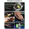 T95 1.52 inch BT5.0 Smart Sport Watch with Earbuds, Support Bluetooth Call / Blood Oxygen / Heart Rate / Blood Pressure Health Monitor(Black)