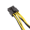 15cm IDE Power Dual Large 4Pin To EPS 8Pin CPU Supply Cable