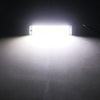 2 PCS ZS-3346 DC24V High Bright 105 COB Lamp Beads Car Dome Light Cabin Light Bar