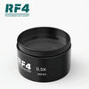 0.5X Microscope Lens, Wide-Angle Eyepiece, 10x Magnification, RF4 Mount