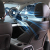 F508 Car Rear Seat USB Air Speed Adjustable Hose Fan(Black Red)