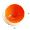 Ceramic Cat Bowl, Small Orange, Capsule Design