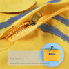 Foldable Dog Raincoat, Waterproof, Reflective, Hooded, Medium, Fluorescent Yellow