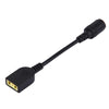 Big Square Female (First Generation) to 7.9 x 5.5mm Female Interfaces Power Adapter Cable for Laptop Notebook, Length: 10cm