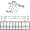 M5 304 Stainless Steel Flower Basket Screw