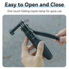 TELESIN Mini Selfie Stick Quick Release Tripod 15-40cm Adjustable Bracket For Sports Camera